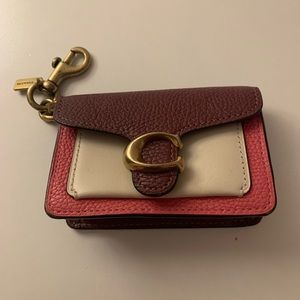 Coach mini card holder